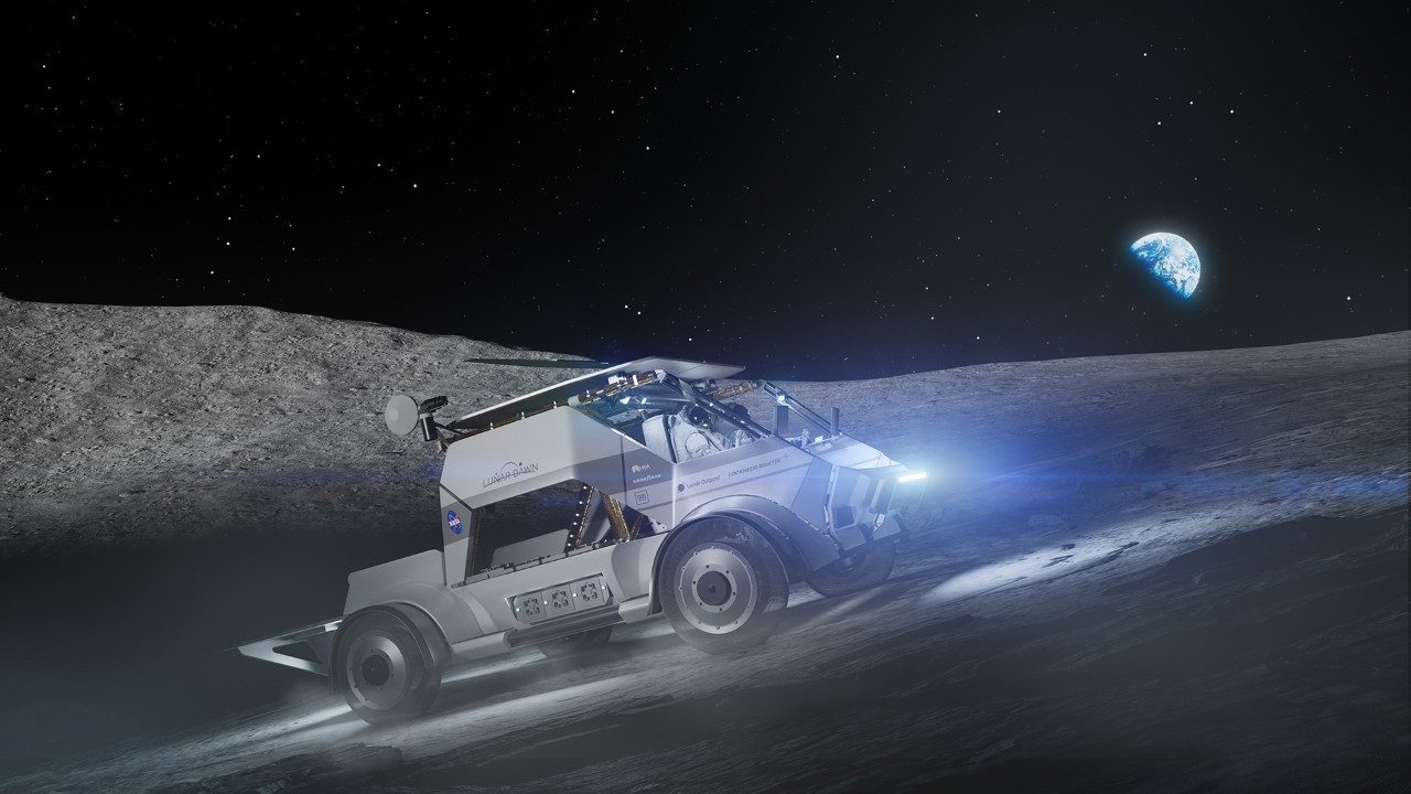 NASA月球地形车