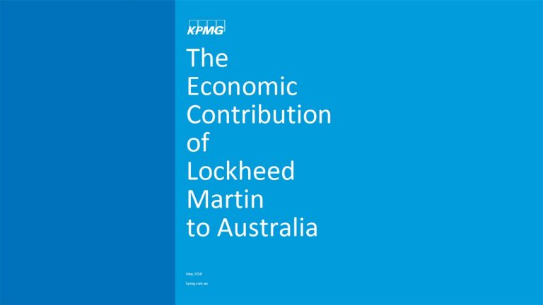 The Economic Contribution of Lockheed Martin to Australia
