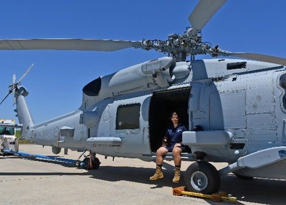 Sam, 1st Year Avionics Apprentice 