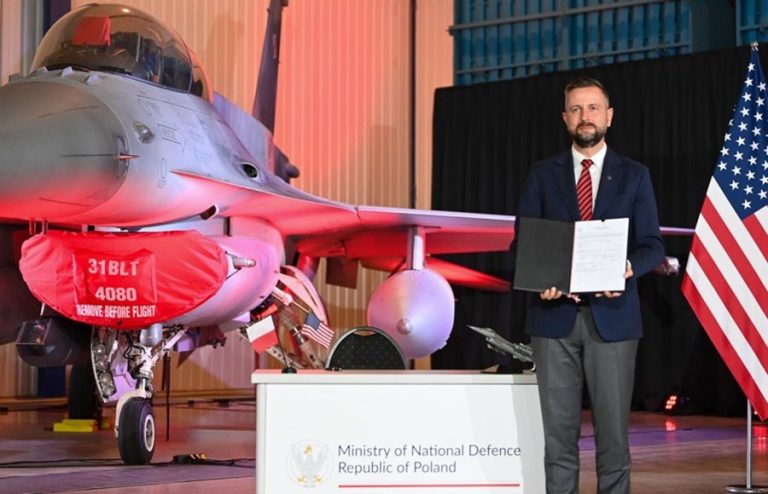 Poland Finalizes Agreement to Modernize F-16 Fleet