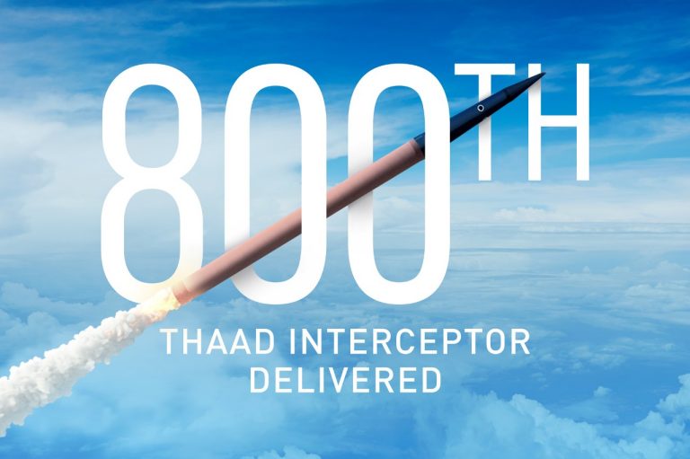 Lockheed Martin Delivers 800th THAAD Interceptor
