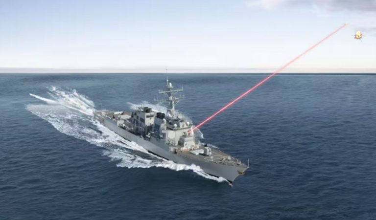 Eyeing 2027 China threat, U.S. deploys laser-equipped ship t