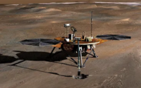 Phoenix lander on Mars