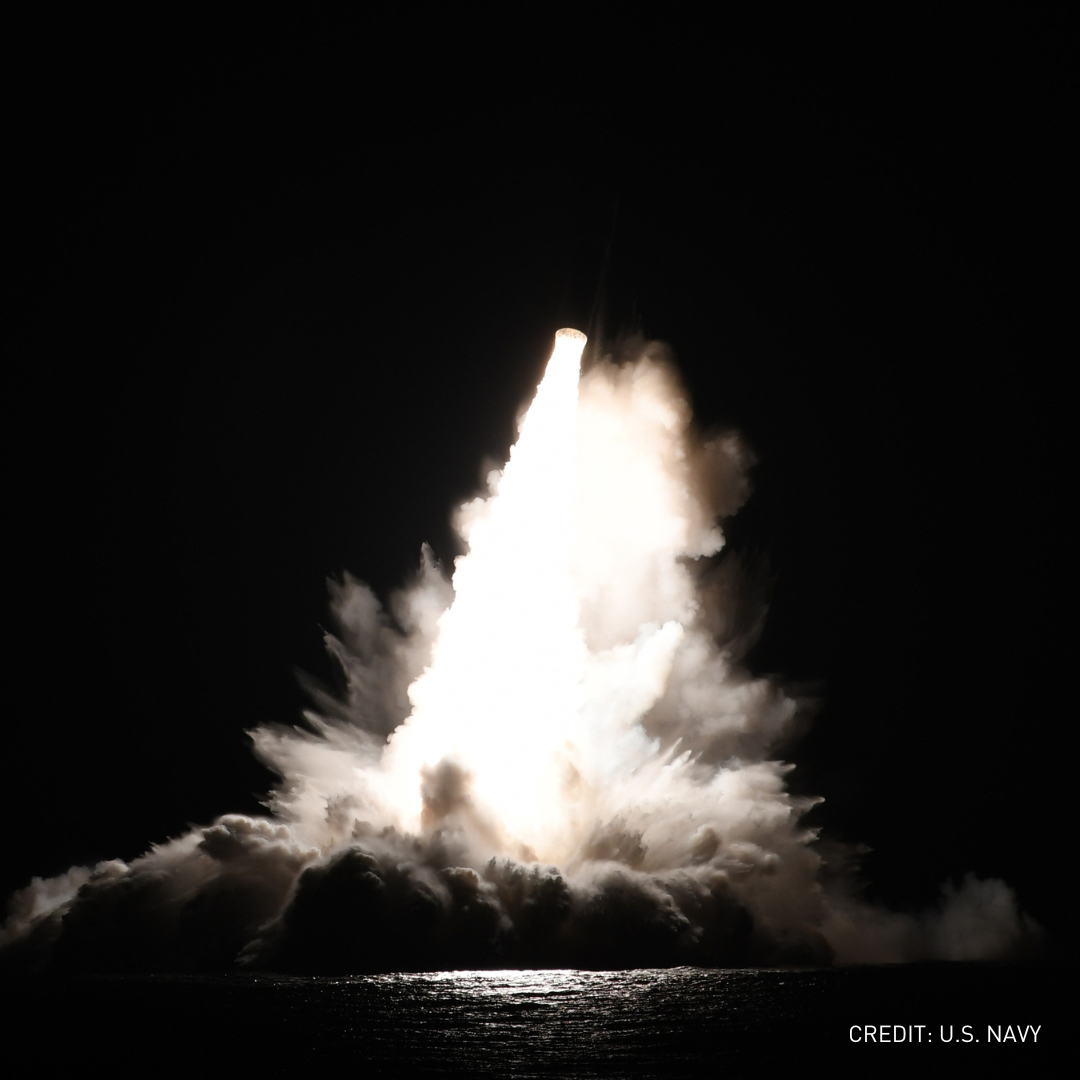 U.S. Navy’s Strategic Systems Programs test flight of unarmed Trident II D5 Life Extension (D5LE) from September 17–21.