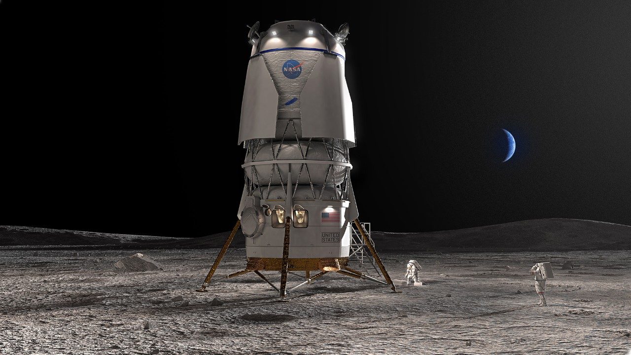 Blue Origin lunar lander 