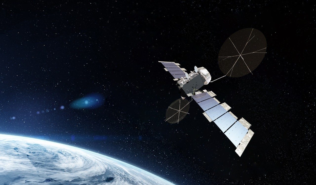 MUOS Satellite Render