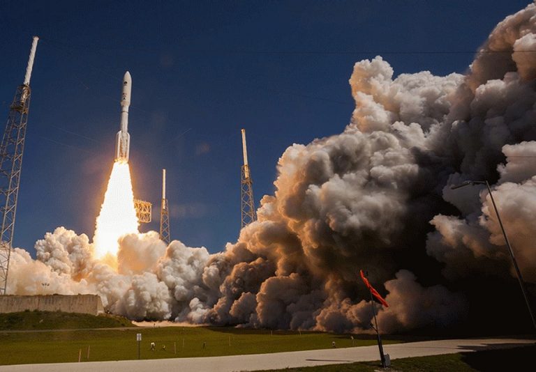 Under Control: Lockheed Martin-Built MUOS-5 Secure Communications Satellite Responding To Ground Control After Launch