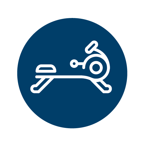 Rowing machine icon